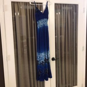 Blue Maxi Dress